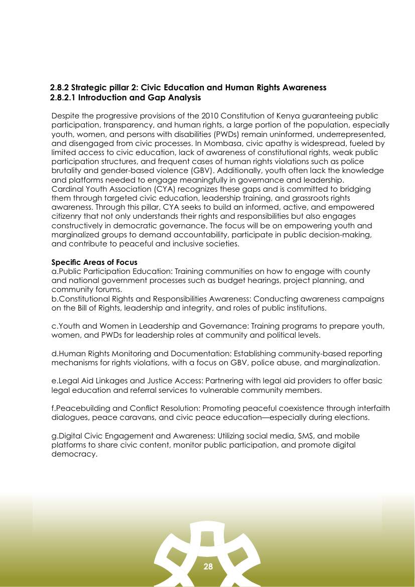Strategic Plan (2026–2030) — page 28